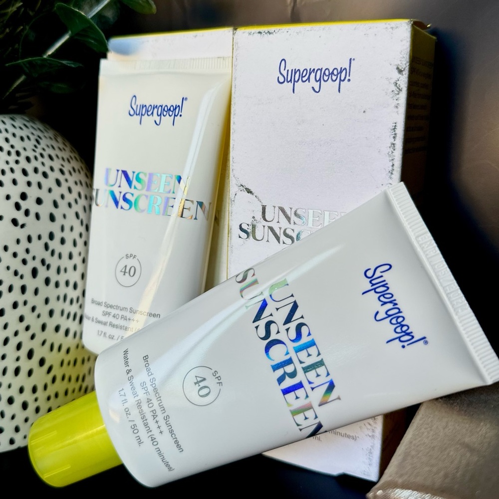 2 Pack of Supergoop! Unseen Sunscreen SPF 40 PA+++ 🌸 New! 🌸